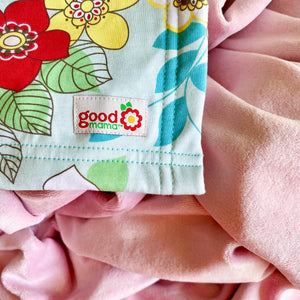 Olivia Luxe with Powder Pink Dyed Bamboo Velour - Finished and Ready to Ship!
